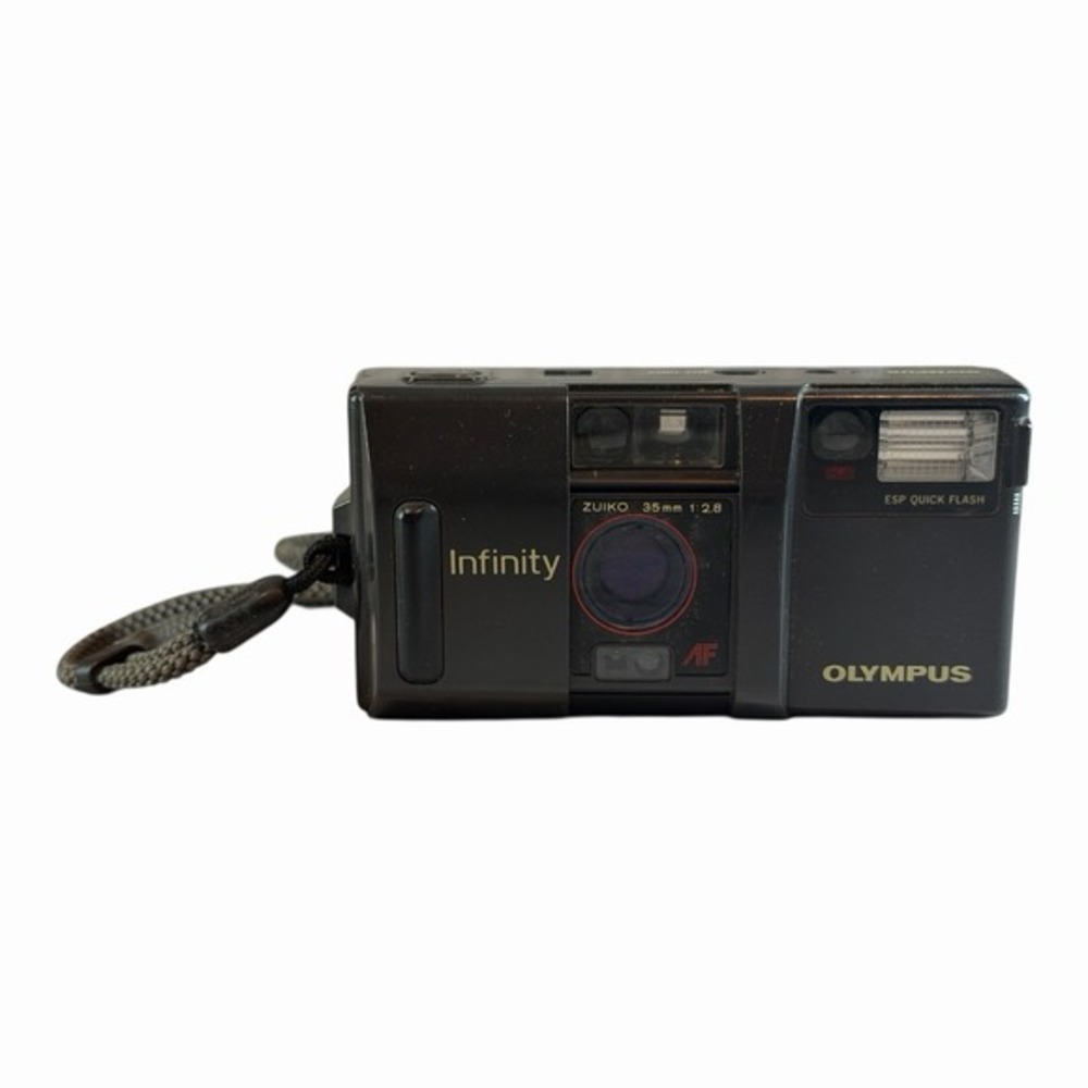 Olympus Infinity AF-1 35mm Point And Shoot‎ Film Camera UNTESTED AS IS